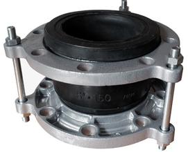  Install Flange Connection Rubber Expansion Joints