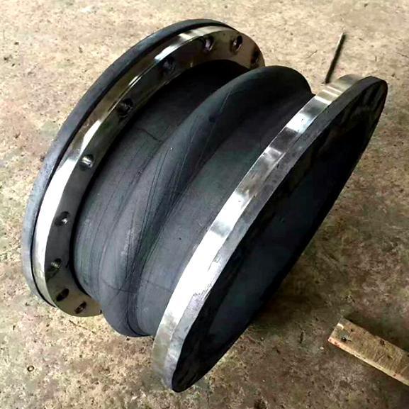 Fiber winding rubber expansion joint